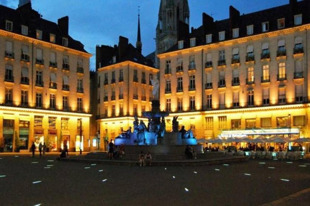 Coeur De Feydeau - Kerveguan Lägenhet Nantes Exteriör bild